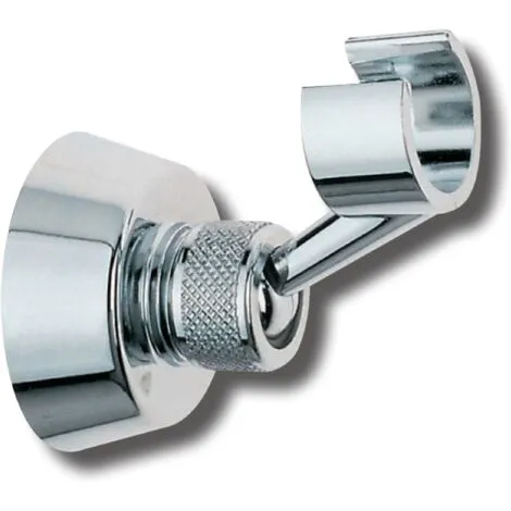 Support De Douche Mural, à Rotule, ABS Chromé Valentin 1 Support De Douche Mural, à Rotule, ABS Chromé Valentin