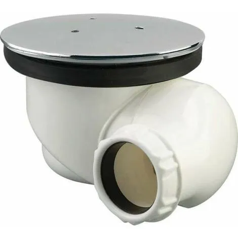 Bonde Ronde De Douche - Capot Métal Chromé - Ø 90 Mm - Goulue - Valentin 2 Bonde Ronde De Douche - Capot Métal Chromé - Ø 90 Mm - Goulue - Valentin – Image 2