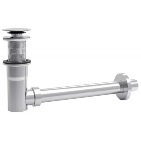 VALENTIN Bonde Siphoïdale ABS Chromé Digiclic 1 VALENTIN Bonde Siphoïdale ABS Chromé Digiclic