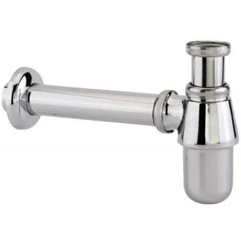 VALENTIN Siphon Europèen Lavabo Chromé 33x42 1 VALENTIN Siphon Europèen Lavabo Chromé 33x42