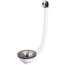 VALENTIN Bonde Evier à Panier Manuel Ø 114 Avec Trop Plein