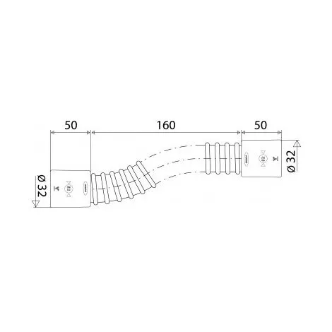Raccord Flexible Armé FITOFLEX 260 Mm, Femelle Femelle 32 Mm, à Coller Valentin 2 Raccord Flexible Armé FITOFLEX 260 Mm, Femelle Femelle 32 Mm, à Coller Valentin – Image 2