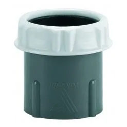Embout PVC Avec écrou Et Joint Conique, 40 Mm, Pour Flexible FITOFLEX Valentin