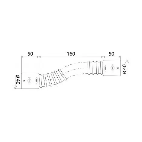 Raccord Flexible Armé FITOFLEX 260 Mm, Femelle Femelle 40 Mm, à Coller Valentin 2 Raccord Flexible Armé FITOFLEX 260 Mm, Femelle Femelle 40 Mm, à Coller Valentin – Image 2