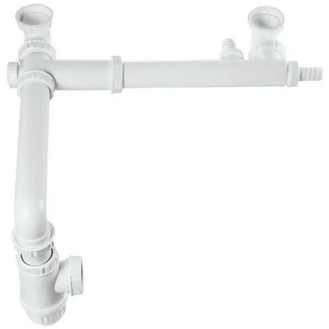 Valentin - Ensemble En Plastique Vidage 2 Bacs Gain De Place 1 Valentin - Ensemble En Plastique Vidage 2 Bacs Gain De Place