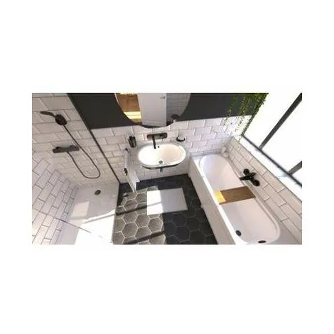 Siphon Cylindrique 32 Mm Avec Tube, Sortie Murale 300 Mm, Noir Valentin 3 Siphon Cylindrique 32 Mm Avec Tube, Sortie Murale 300 Mm, Noir Valentin – Image 3