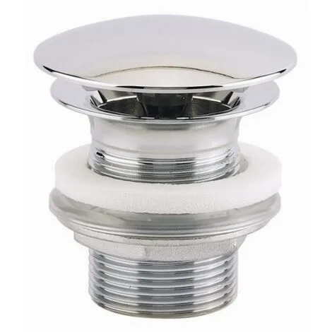 VALENTIN Bonde Laiton Chromé à écoulement Libre - 122500* 1 VALENTIN Bonde Laiton Chromé à écoulement Libre - 122500*