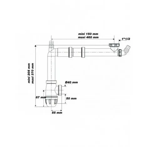VALENTIN TUBULURE RACCORDEMENT 1CUVE SIPHON 7806 2 VALENTIN TUBULURE RACCORDEMENT 1CUVE SIPHON 7806 – Image 2