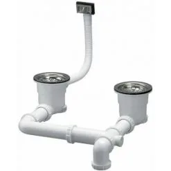 Ensemble De Vidage - 2 Bacs - Ø 90 Mm - Cleany Quick - Valentin