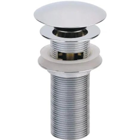 VALENTIN Bonde De Lavabo Digiclic Laiton Chromé 130 Mm Avec Lanterne - Chromé 2 VALENTIN Bonde De Lavabo Digiclic Laiton Chromé 130 Mm Avec Lanterne - Chromé – Image 2