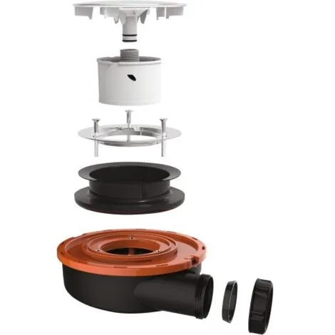 VALENTIN Bonde De Douche Extraplate Flush 44 Pour Receveur Ø 90 Mm 2 VALENTIN Bonde De Douche Extraplate Flush 44 Pour Receveur Ø 90 Mm – Image 2