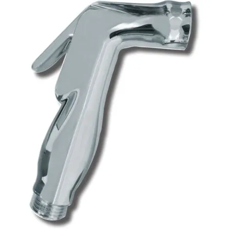 Douchette à Gâchette WC Ou Bac à Shampoing, 1 Jet Pluie, Support Mural, ABS Chromé Valentin 1 Douchette à Gâchette WC Ou Bac à Shampoing, 1 Jet Pluie, Support Mural, ABS Chromé Valentin