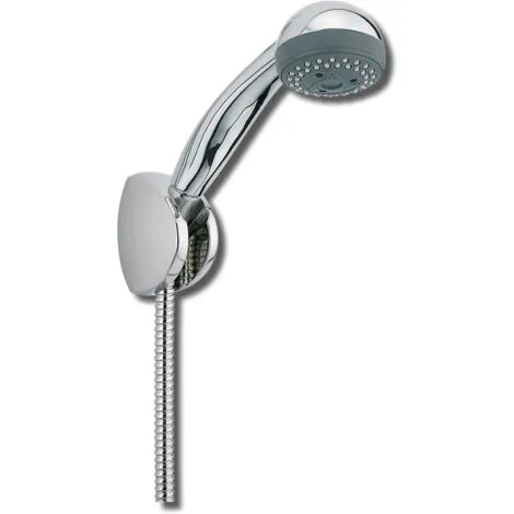 Kit Douchette, Pommeau 2 Jets, Flexible En Laiton 1,50m Et Support Mural 3 Positions, Chromé Valentin 1 Kit Douchette, Pommeau 2 Jets, Flexible En Laiton 1,50m Et Support Mural 3 Positions, Chromé Valentin