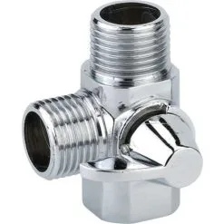 Inverseur Pour Colonne De Douche, Laiton Chromé Valentin